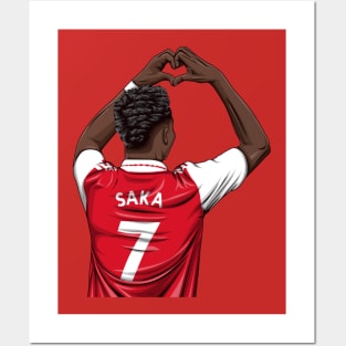 Bukayo Saka Posters and Art